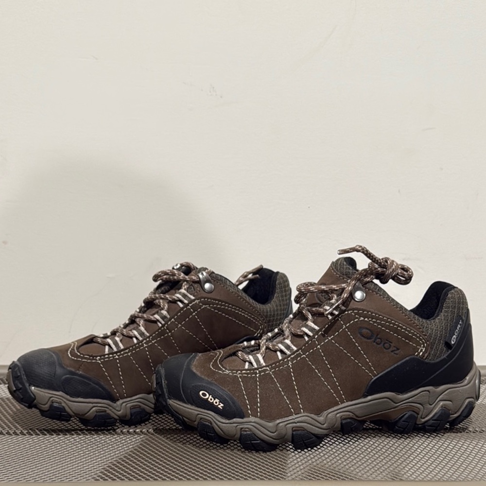 Oboe Women's B-Dry Bridger Low Hiking Shoes in Canteen (6.5 US)
